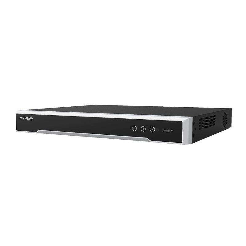 Grabador Nvr Ip 8ch 8mp 8poe 80mbps 2hdd E/S Audio Motion Detection 2.0
