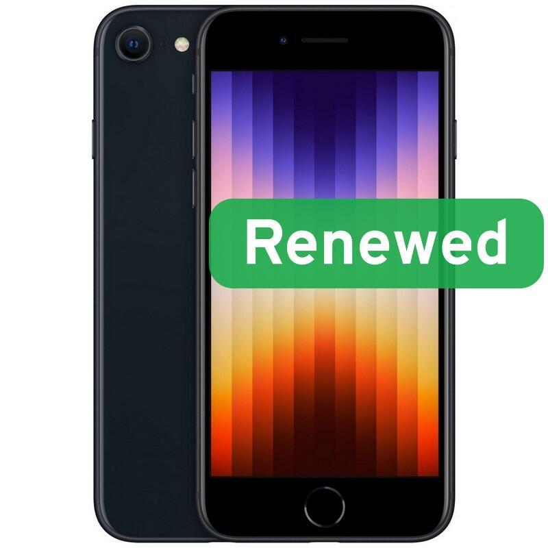 Grade C  Apple Iphone Se (2022)  4.7" Retina Ips  5g  128gb  Midnight  Ios