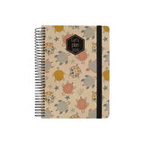 Grafoplas Agenda Anual Nature Design Espiral 15x21cm D/P Cierre C/Goma Tortugas 2025