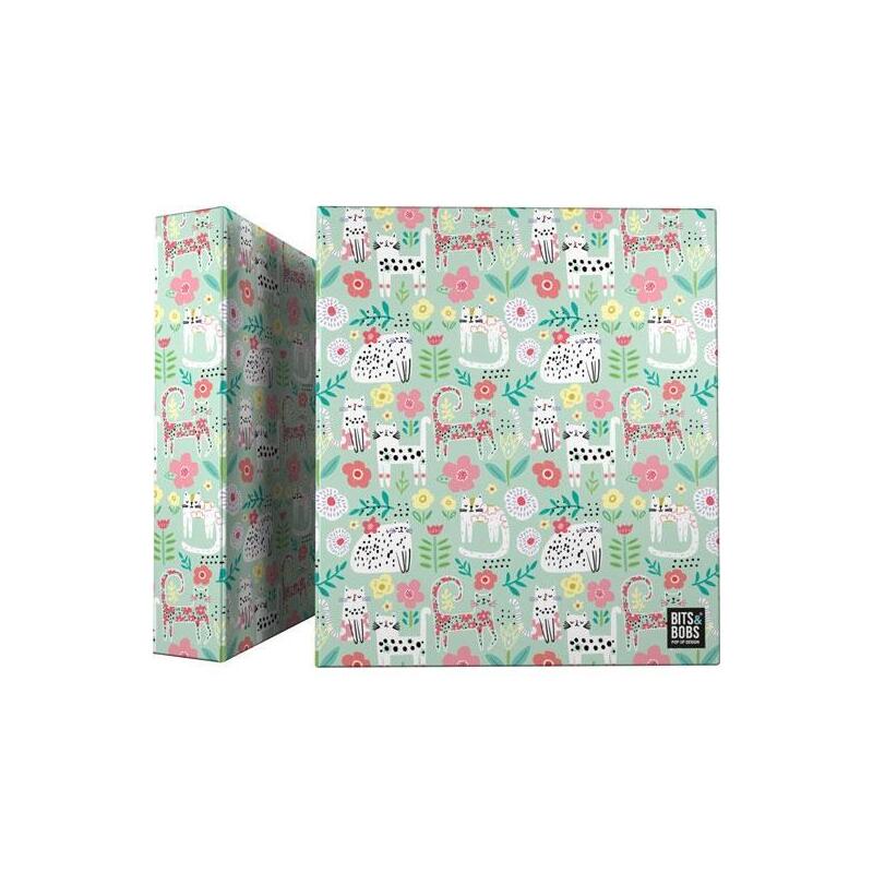 Grafoplás Carpeta Anillas 4x40mm A4 Cartón Forrado Fsc Bits&Bobs 24 Cats
