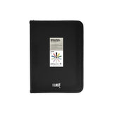 Grafoplás Carpeta Anillas Mixtas 4x25mm Con Cremallera I Like A4+ Pp Rígido Opaco Negro