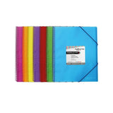 Grafoplás Carpeta Maxiplás Pp Multiline A4 En Espiral Con Gomas Violeta - Contiene 50 Fundas Pp Extra -