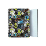 Grafoplás Cuaderno Folio Pp 80h 90gr 4x4mm 5 Bandas Color Bits&Bobs 24 Goal Fsc