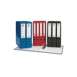 Grafoplás Módulo 4 Carpetas Pokf 2mm Anillas Mixtas 2x25mm Grafcolor Folio C/Tarjetero Azul