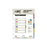 Grafoplás Separadores 6 Posiciones A4 11 Taladros Pp I Like 3