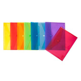 Grafoplás Sobre Broche Ecoplás Folio Polipropileno Translúcido Verde