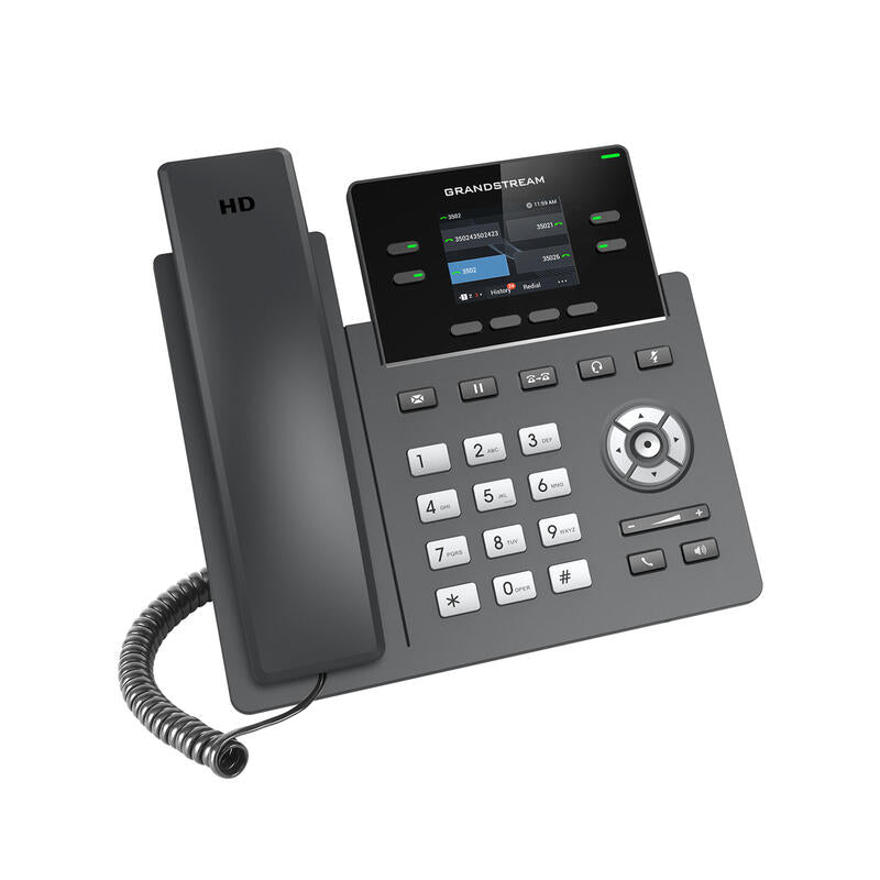 Grandstream Grp2612 [Telefono Voip - 2x Cuentas Sip, Audio Hd, 16 Prog.Tl. + 4 Presets, 2xlan 100mbps]