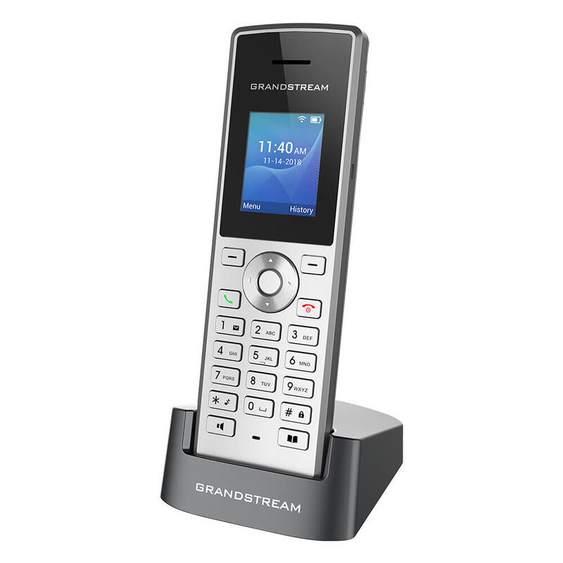 Grandstream Wp810 [Telefono Ip Con Wi-Fi, 2 Lineas, 2 Cuentas Sip, Tft De 1,8 "128x160, Conector De 3,5 Mm]