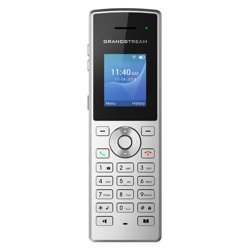 Grandstream Wp810 [Telefono Ip Con Wi-Fi, 2 Lineas, 2 Cuentas Sip, Tft De 1,8 "128x160, Conector De 3,5 Mm]