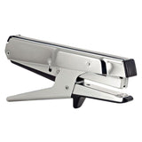 Grapadora De Tenaza Esselte Petrus 221 Carga Superior Grapa Hasta 20 Hojas Incluye Dispositivo Seguridad Grapas  Petrus 23/6 Cromado