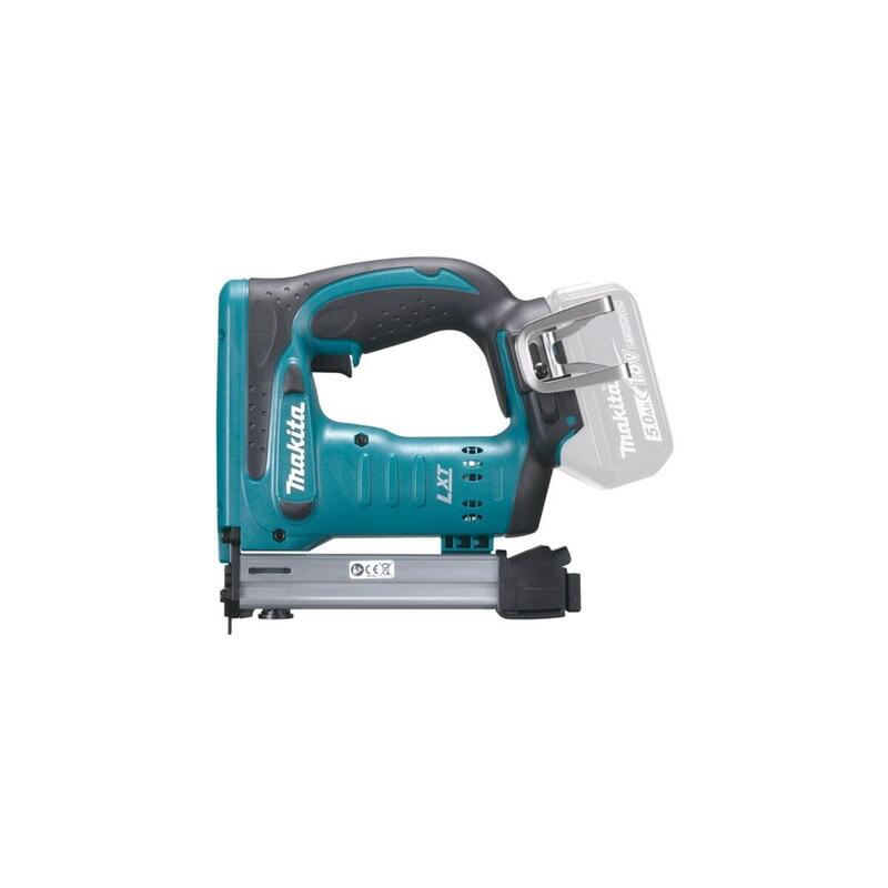 Grapadora Inalámbrica Makita Dst221z, 18 Voltios, Grapadora Eléctrica Azul/Negro, Sin Batería Ni Cargador Dst221z