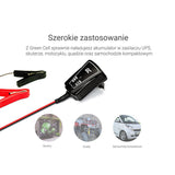 Green Cell Cargador Para Baterias 6v / 12v (1a)