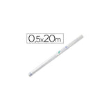 Rollo Plastico Adhesivo Liderpapel 0.50x20 Mt 80 Mc Removible
