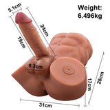 Gretel Masturbador Con Thrusting Y Dildo Desmontable
