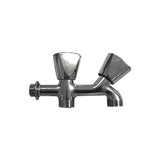 Grifo De Lavadora - Doble Rosca - V/Metal - Cr - 1/2" - (Envasado)