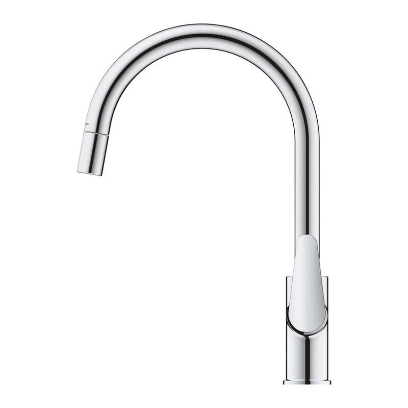 Grifo Grohe Baucurve 30547000 Monomando Fregadero Cromo