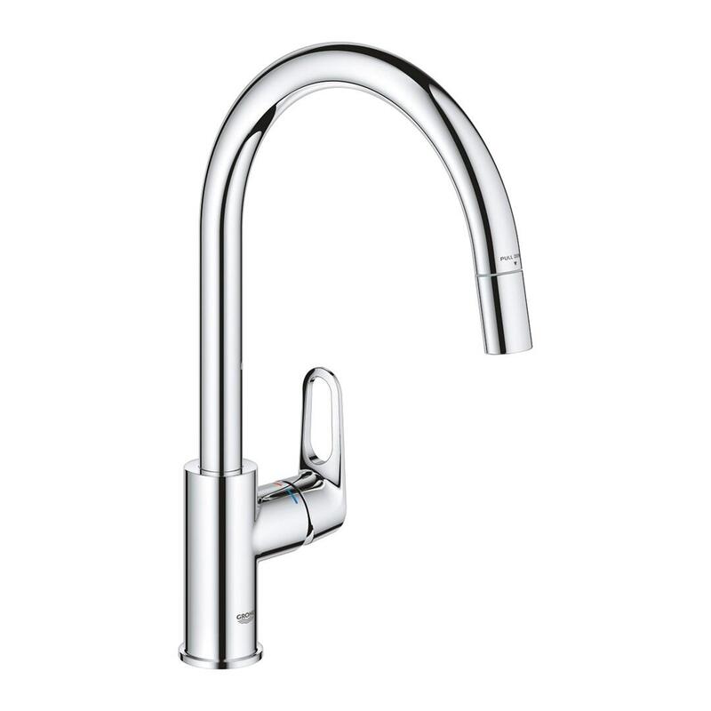Grifo Monomando Para Fregadero De Cocina Grohe Bauflow Chomowany