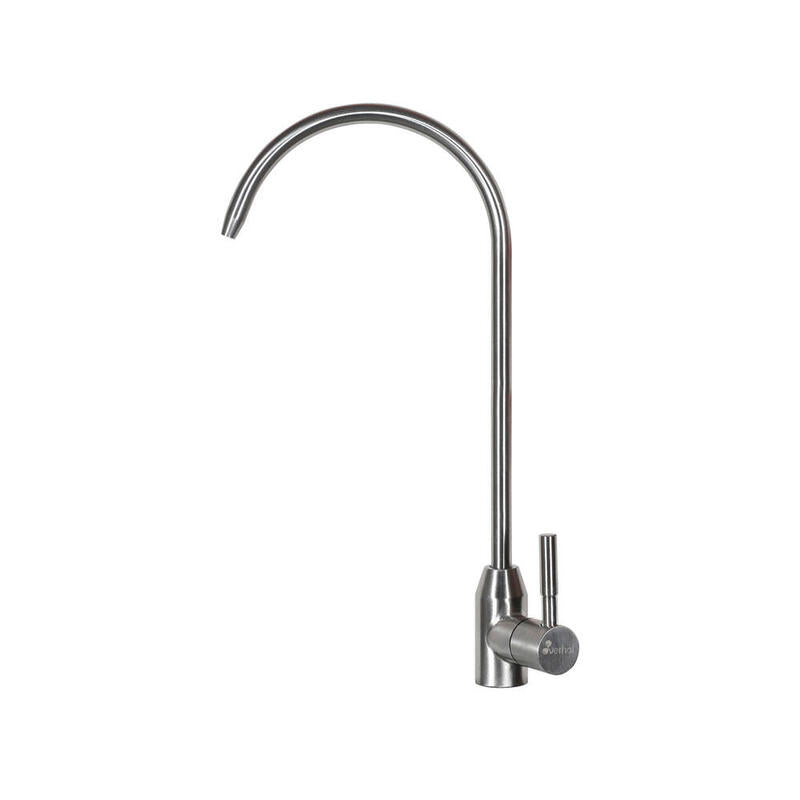 Grifo Osmosis 1 Agua, Plateado Cepillado