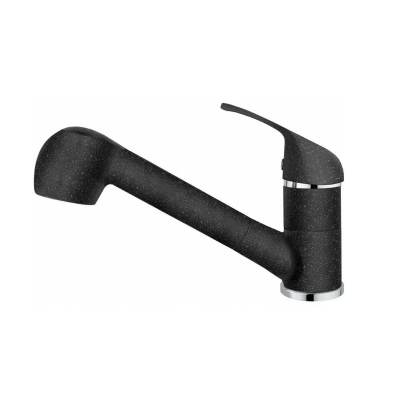 Grifo Pyramis Fido Granit De Cocina 090920138 Negro Punteado