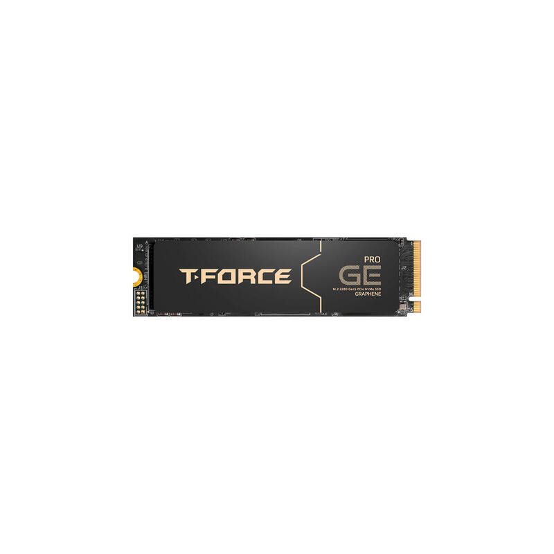 Grupo De Equipo T-Force Ge Pro De 2 Tb, Ssd (Negro/Dorado, Pcie 5.0 X4 | M.2 2280 | Disipador Térmico Airflow I)