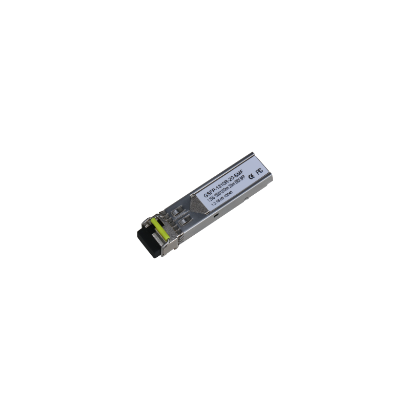 (Gsfp-1310r-20-Smf) Dahua Módulo Óptico Gigabit Transceptor De Fibra Sfp Monomodo Sm Lc 1gbps Envío 1550nm Recepción 1310nm Hasta 20km