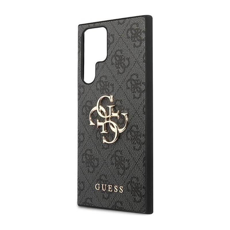 Guess 4g Big Metal Logo - Etui Samsung Galaxy S23 Ultra (Szary)