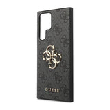 Guess 4g Big Metal Logo - Etui Samsung Galaxy S23 Ultra (Szary)