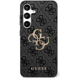 Guess Big 4g Classic Logo Case For Samsung Galaxy S25 Fe Black