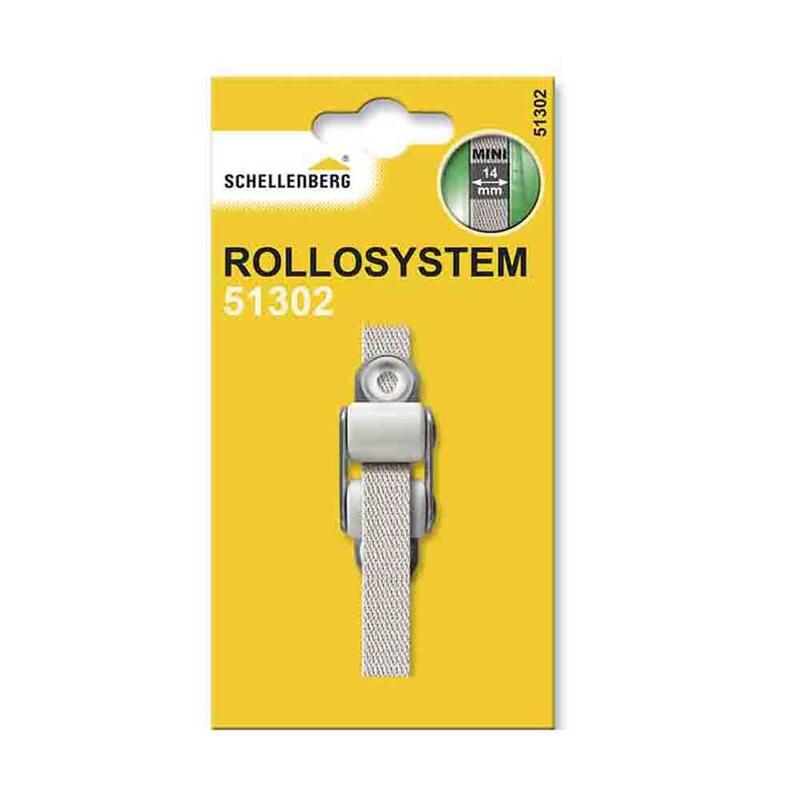 Guia Cinta Standard Mini 20x55x13mm Blanco Schellenberg