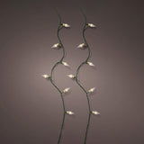 Guirnalda Led Color Blanco Cálido 8 Funciones Efecto Centello Para Interior 1790cm 493275