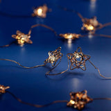 Guirnalda Led Interior Con Estrellas Colores Surtidos 1,9 M