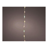 Guirnalda Micro Led Extra Dense Dorado Multicolor Parpadeante 14m 567l Cable Plata