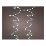Guirnalda Micro Led Extra Dense Luz Fria Parpadeante 14m 567l Cable Plata