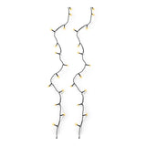 Guirnalda Multifunción, Uso Exterior, Basic, Cálida Clásica, Cable Negro, 120 Leds, 9 M