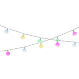 Guirnalda Solar Recargable, 30 Leds, Luz Multicolor Pastel, Ip44, 2,9 M