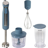 Guzzini Sous Chef Stabmixer Mit Zubehör, Navy Blue