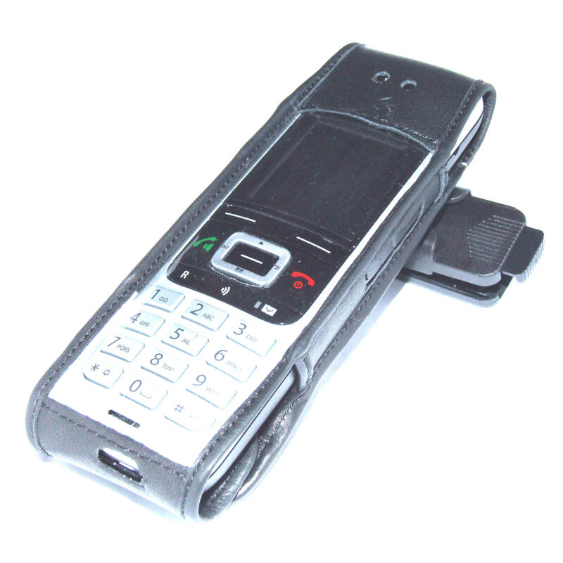 Haco Funda De Cuero Unify Openscape Dect S4/S5, Drehclip