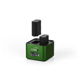 Hähnel Doppelcargador Pro Cube 2 - Fuji Con Lcd-Display Retail