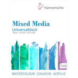 Hahnemühle Bloc Universal 25 Hojas Técnica Mixta 24x32 Cm 310 G
