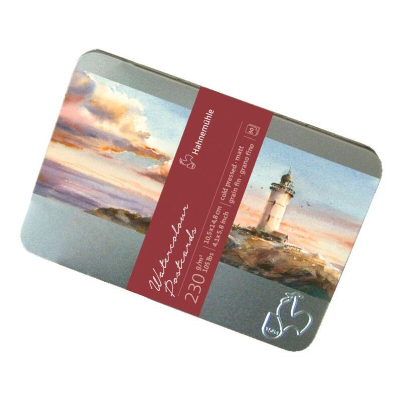 Hahnemühle Watercolour Postcards Box Cold Press 10x15cm 230g 30pc