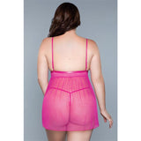 Hailey Babydoll Fuchsia Talla S