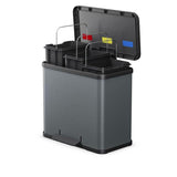Hailo Öko Trio Plus L Dark Grey, Matte