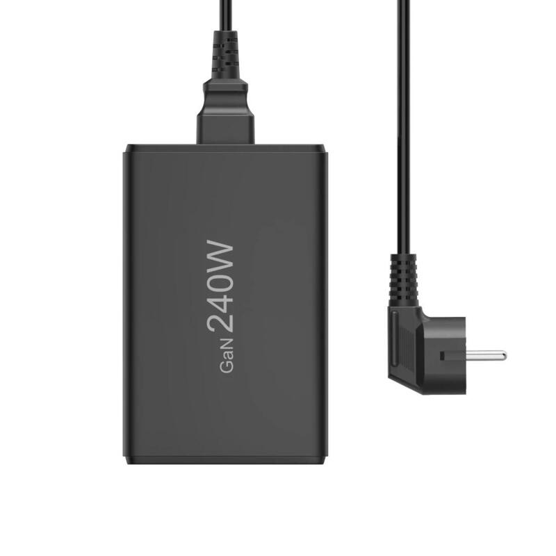 Hama Gan 240w Pd/Qc 4x Usb-C, 1x Usb-A Negro