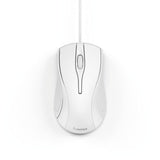 Hama Mc-200 Ratón Mano Derecha Usb Tipo A Óptico 1200 Dpi Blanco