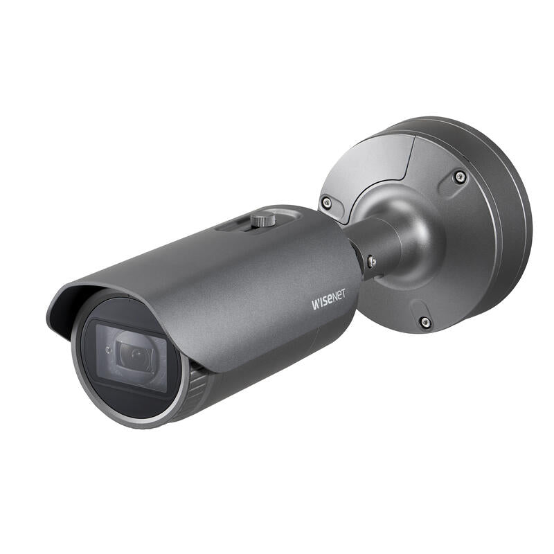Hanwha Xno-6080r Rw Bulletkamera Out. 2mp Poe Ir Ip66 67 Ik1