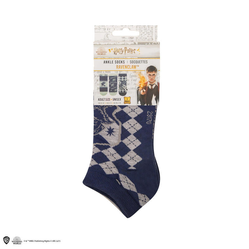 Harry P.Calcetines 3ud Tobillo Ravenclaw