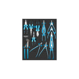 Juego De Alicates Hazet 163d-8/13, Tamaño 1/2++ 13 Piezas 163d-8/13