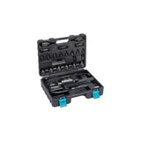 Extractor De Impacto Para Inyectores Neumáticos Hazet 9098/24, 24 Piezas, Incluye Boquilla De Conexión De Aire 9098/24