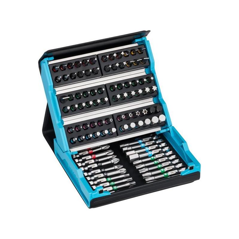 Hazet Smartcase Juego De Puntas 2200sc-3, 96 Piezas Negro/Azul, 1/4"