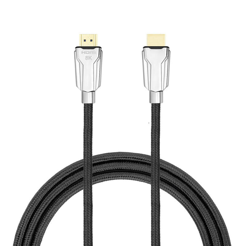Hdmi 2.1 8k Braided Cable 1m - Warranty: 360m